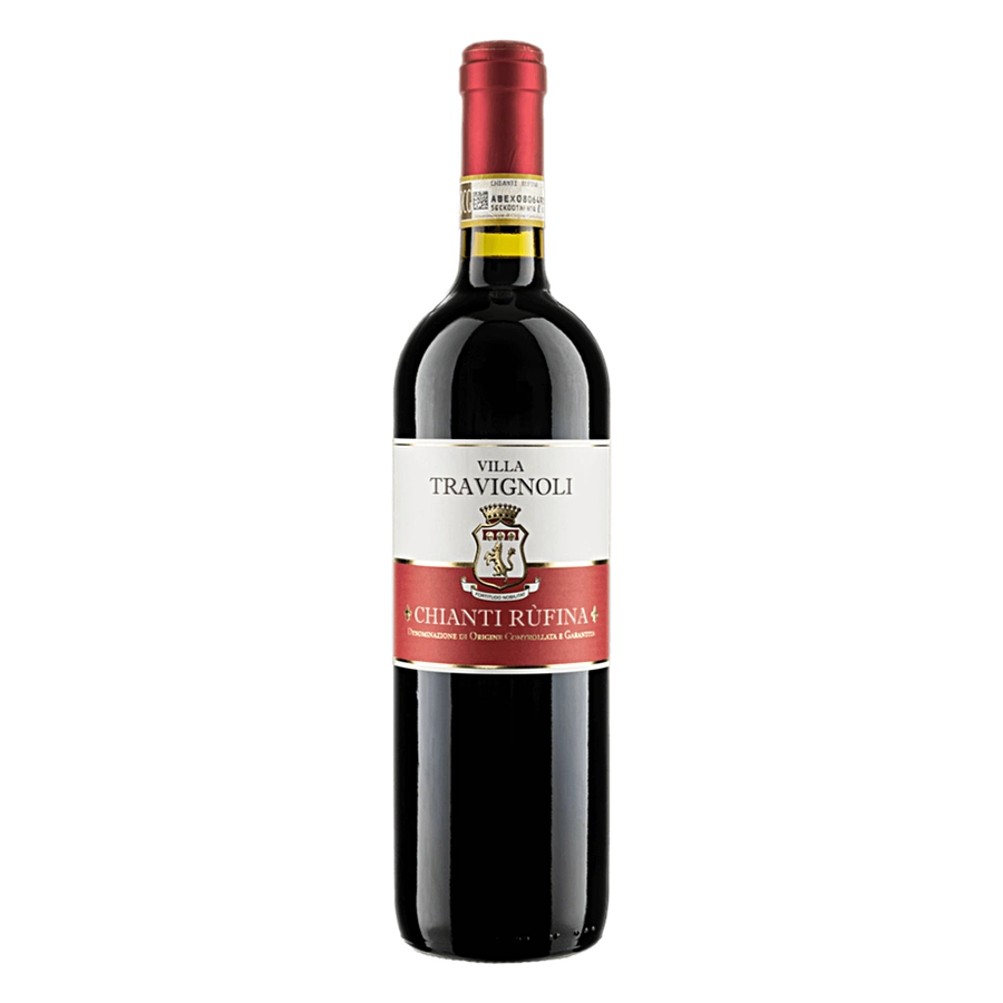 Chianti Rufina DOCG - Zona di produzione: zone collinari di Pelago nell'area del Chianti Rufina. Terreni argillosi, marnosi e calcarei che si affacciano sulla valle dell'Arno ad est di Firenze. Esposizione: sud. Altitudine: 200/350 m s.l.m. Vitigni: Sangiovese. Sistema allevamento: cordone speronato. Raccolta uve: dal 20 settembre a metà ottobre. Vinificazione: fermentazione delle uve per 10 giorni in tini di acciaio termoregolati (26/28°C). Svinatura e poi fermentazione malo lattica sempre in acciaio. Fin