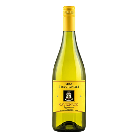 Gavignano IGT - Zona di produzione: zone collinari di Pelago nell'area del Chianti Rufina. Terreni argillosi, marnosi e calcarei che si affacciano sulla valle dell'Arno ad est di Firenze. Esposizione: sud. Altitudine: 200/350 m s.l.m. Vitigni: Chardonnay (90%), Sauvignon (10%). Sistema allevamento: cordone speronato. Raccolta uve: prima metà di settembre. Vinificazione: fermentazione delle uve per 10 giorni in tini di acciaio termoregolati (19/20°C). Maturazione: 3 mesi in acciaio. Possibilità invecchiamen