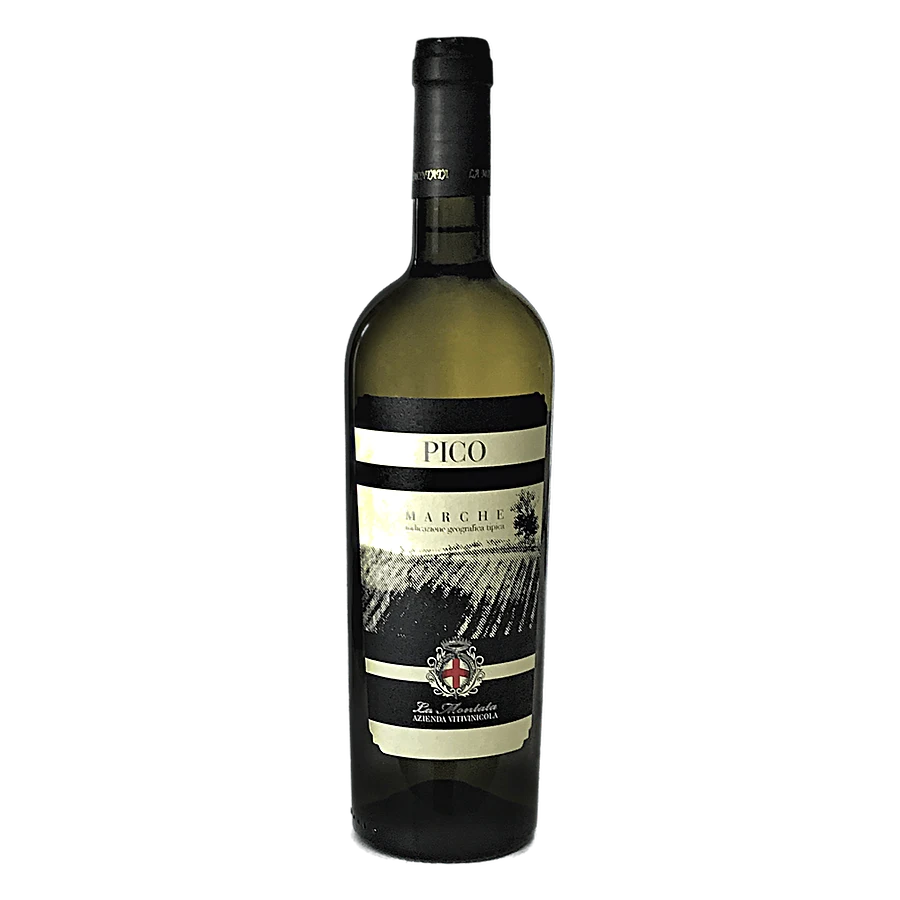 Pico IGT Marche Bianco - Dai terreni calcarei e argillosi delle colline attorno a Sant’Angelo in Vado nasce questo vino bianco del Montefeltro, ottenuto con le uve di antico trebbiano e Sauvignon dal grappolo piccolo e con acini spargoli... Un vino della tradizione contadina Vadese con aromi delicati, fresco e sincero pronto per ogni occasione. Vinificazione e affinamento: Le uve bianche di Trebbiano e Sauvignon vengono pressate e il mosto lasciato riposare a bassa temperatura per 24 ore, poi, viene mandat