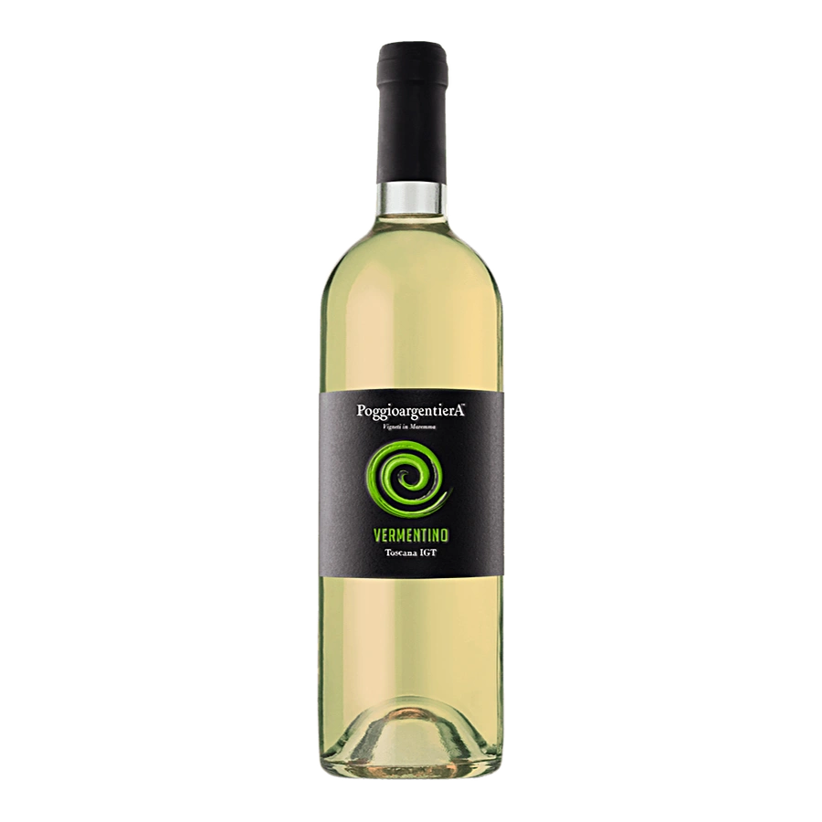 Vermentino Toscana IGT - Area di produzione: Sud Maremma – Area di Grosseto Denominazione: Toscana Vermentino IGT – Indicazione Geografica Tipica Altitudine: Vigneti in zona Alberese s.l.m. Uvaggio: Vermentino Annata: 2019 Densità d’impianto: 5.000 ceppi/ha Sistema d’allevamento: Guyot Terreno: Vigneti in zona Alberese - prevalenza di sabbia e limo Produzione media: 12.000 bottiglie Raccolta: A mano in cassette da 20 Kg Vinificazione: In acciaio con fermentazione a temperatura controllata Temperatura di se