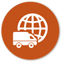 International shipping icon